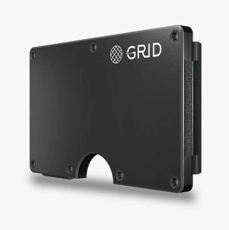 Gunmetal Aluminum Wallet
