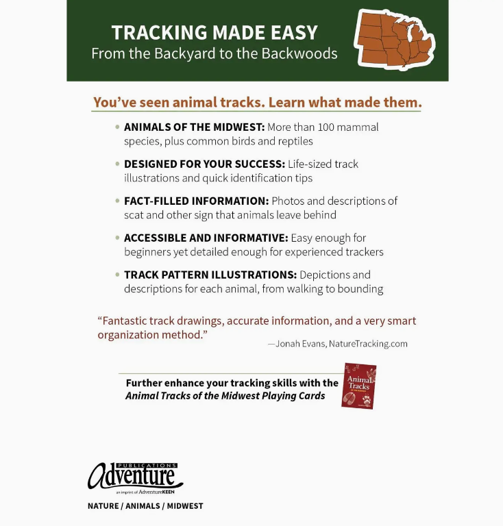 Animal Tracks of the Midwest