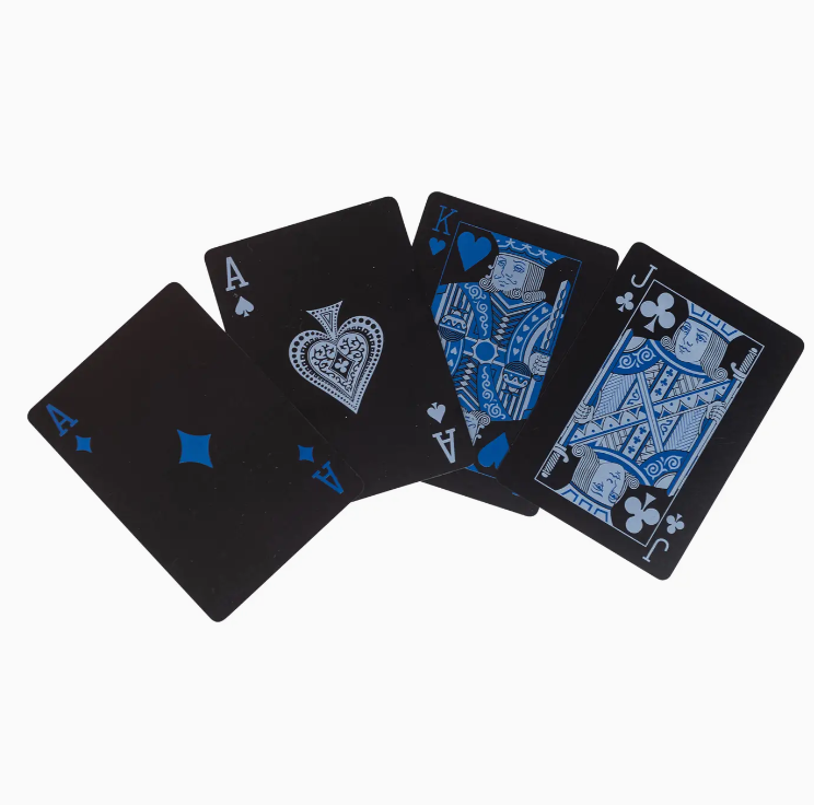 Men's Black Edition Waterproof Card Deck