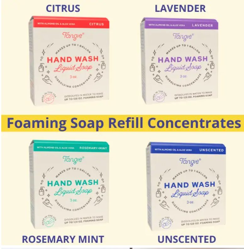 Tangie: Foaming Hand Wash Bar