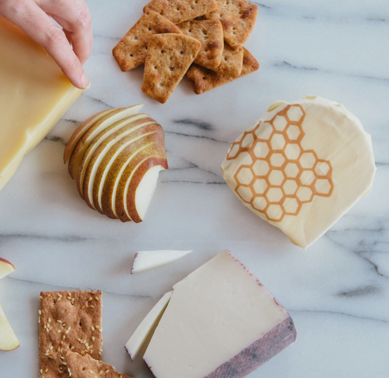 Bee’s Wrap: Assorted 3 Pack - Honeycomb Print