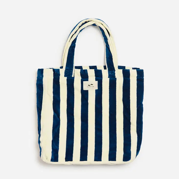 Sunny Terry Tote - Dusty Blue