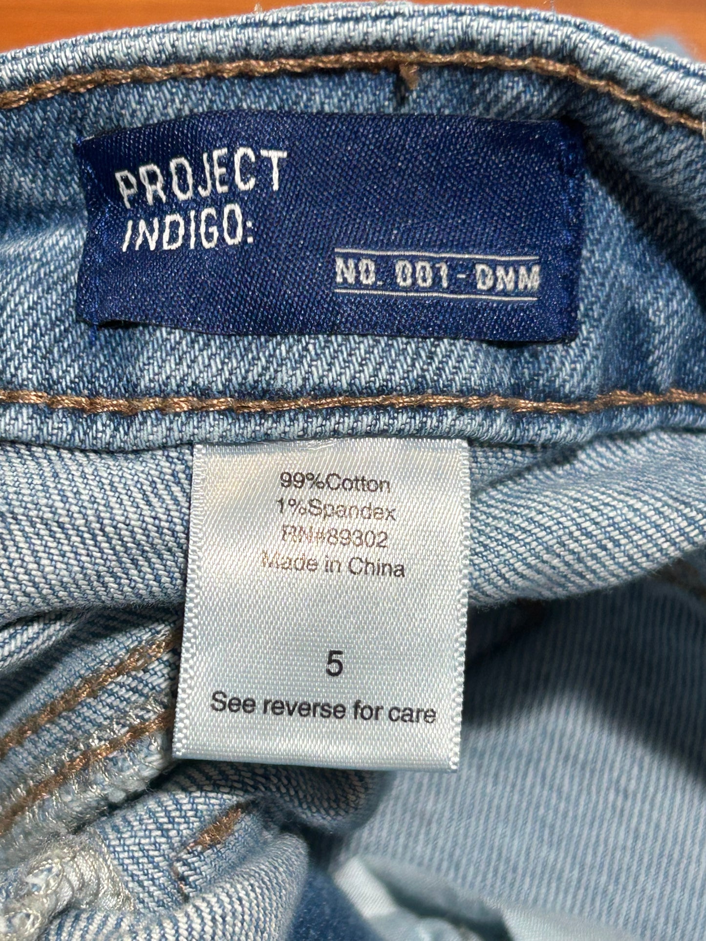 Project Indigo: Double seam jeans
