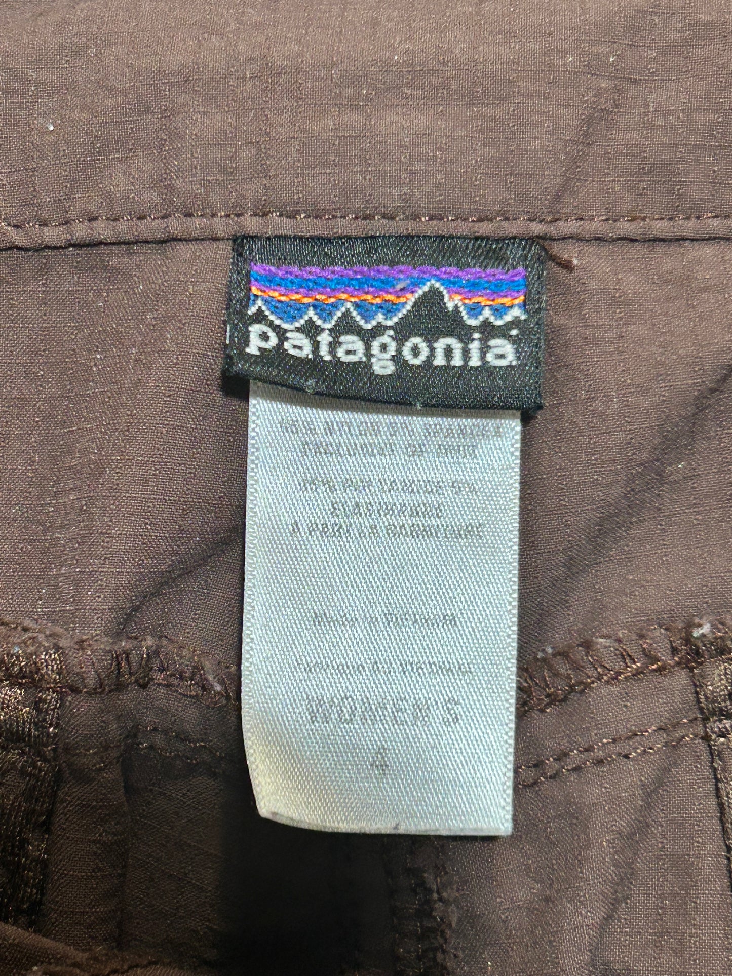 Patagonia: borderless zip off pants