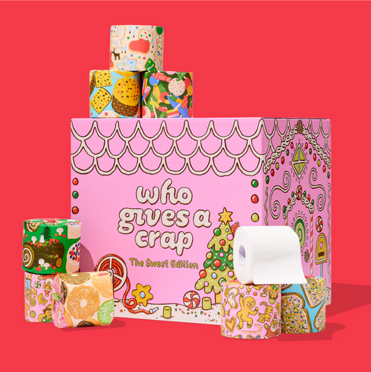Who gives a crap toilet paper: the sweet edition