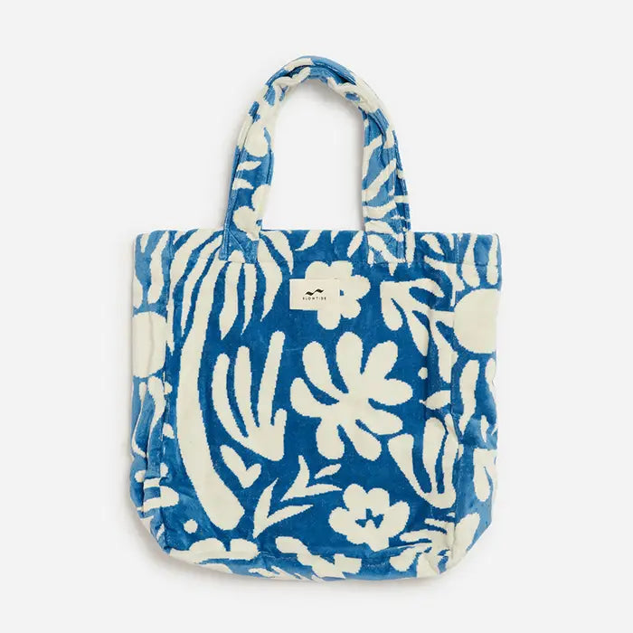 Sunny Terry Tote - Dusty Blue