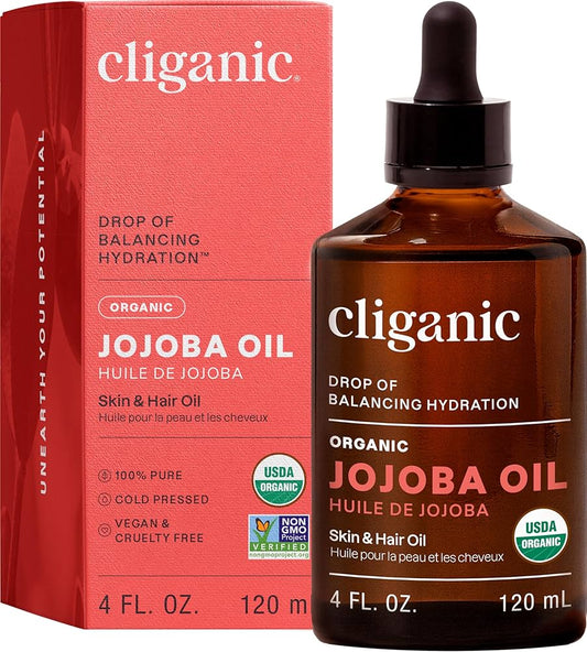 Cliganic: Jojoba Oil  4oz
