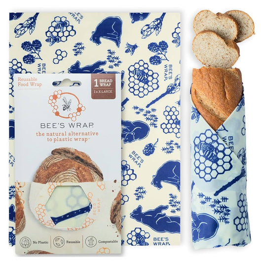 Bee’s Wrap: Bread Wrap - Bees & Bears Print