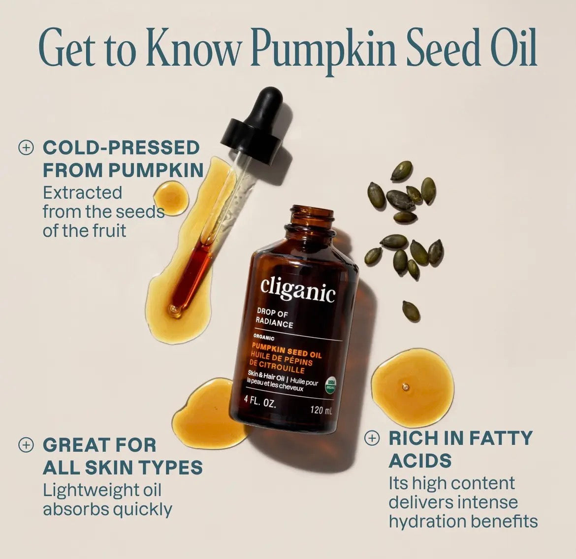 Pumpkin seed oil 8oz