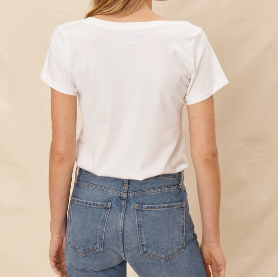 organic cotton basic tee