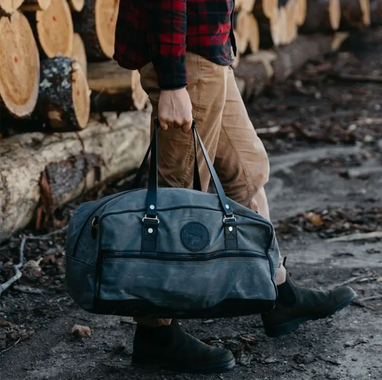 NEW!! Weekender Duffel Wax Grey