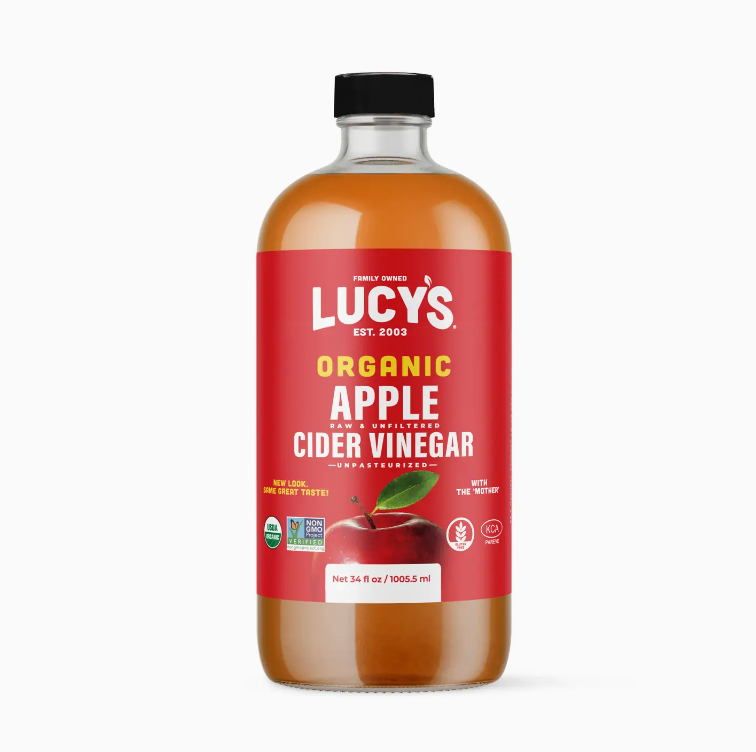Lucys: Organic Apple Cider Vinegar 34oz