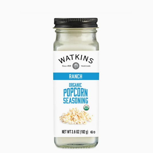 Organic Ranch Popcorn Seasoning, 3.6 oz