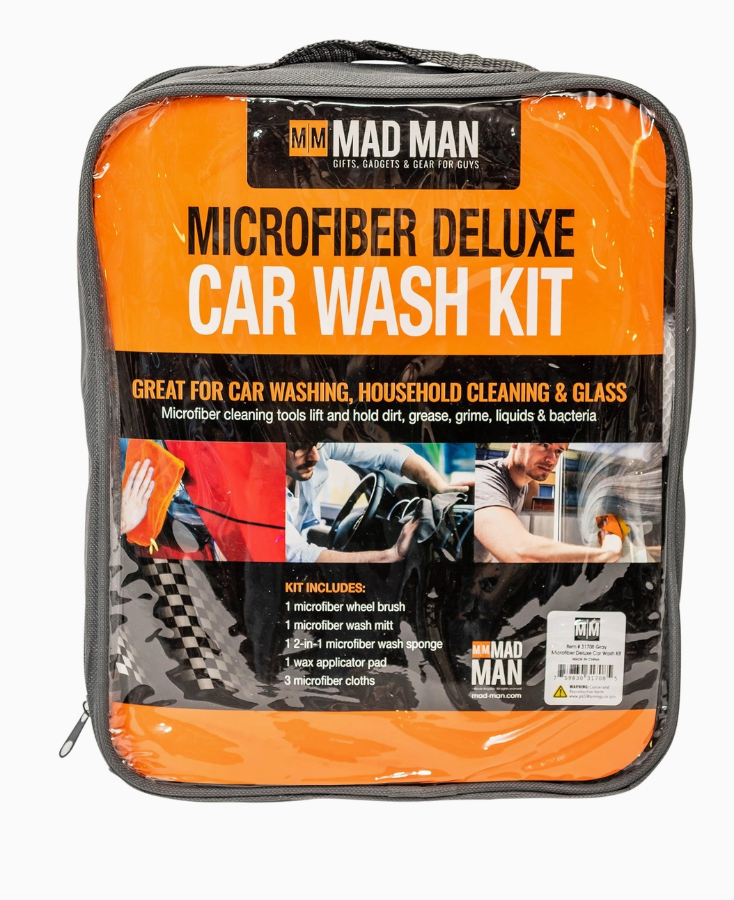 Microfiber Deluxe Car Wash Kit