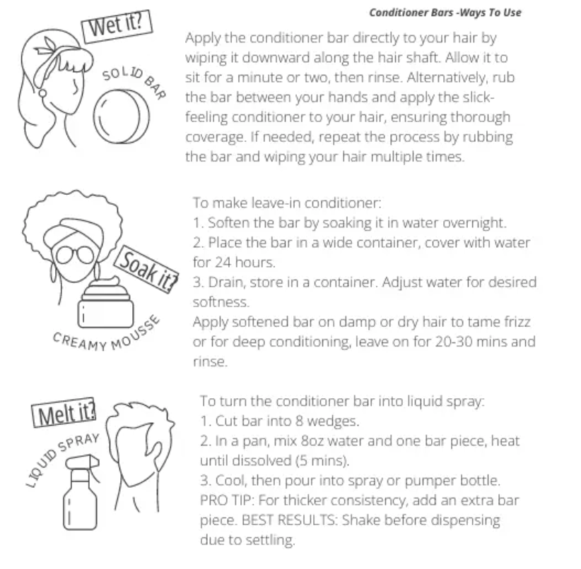 Tangie: Citrus Conditioner Bar