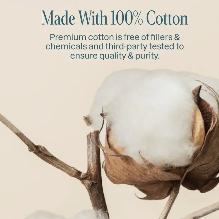 Cliganic: premium cotton rounds