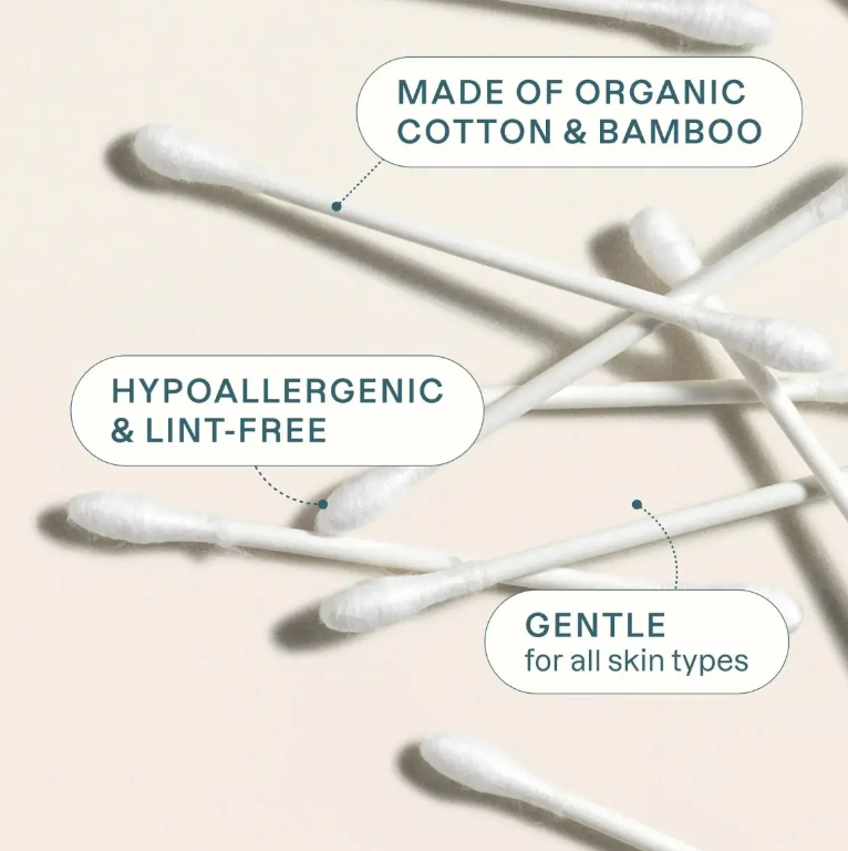 Cliganic: Cotton Swabs, 500ct