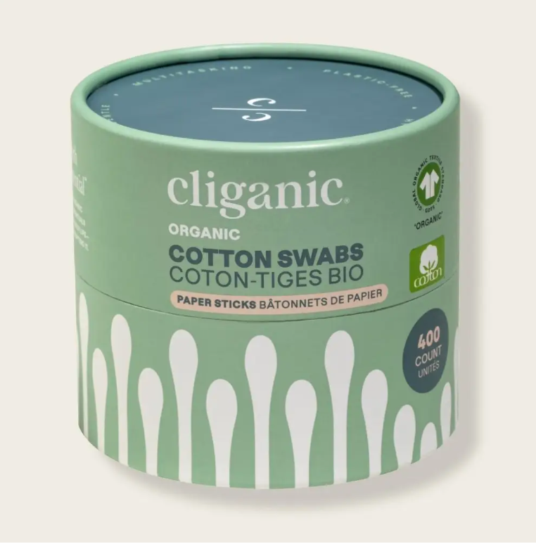 Cliganic: Cotton Swabs, 400ct
