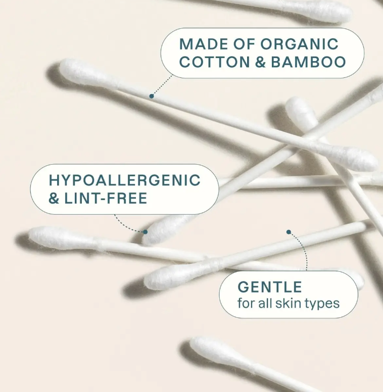 Cliganic: Cotton Swabs, 400ct