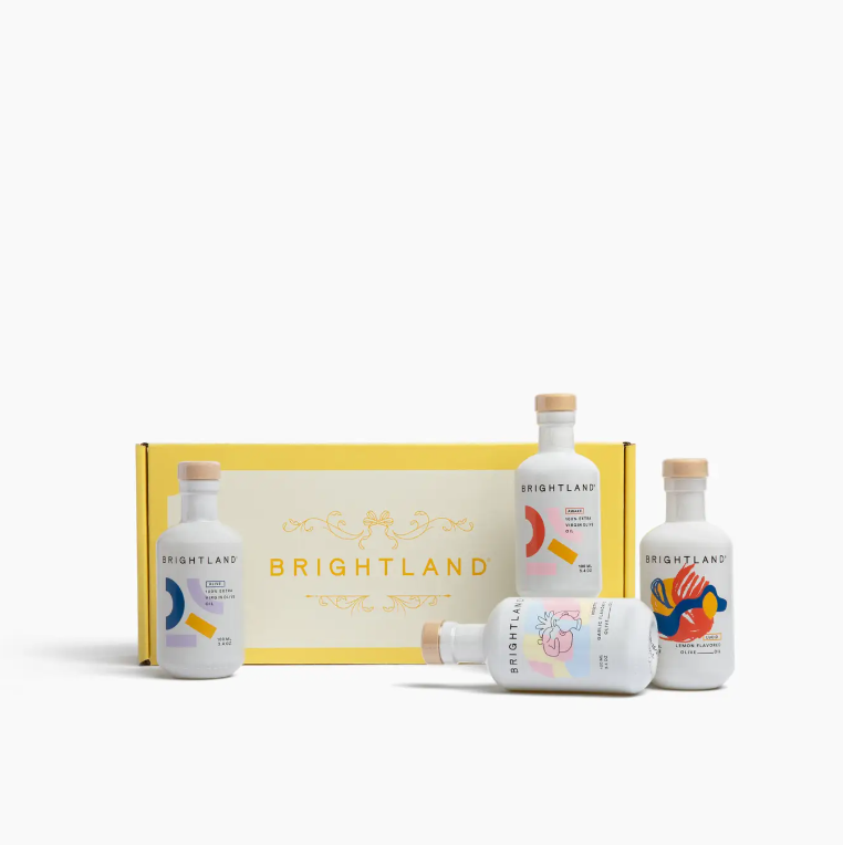 Brightland: Gift Set - 4 Mini Olive Oils