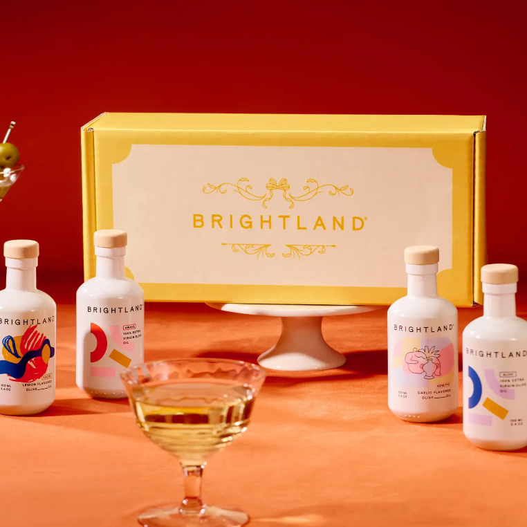 Brightland: Gift Set - 4 Mini Olive Oils