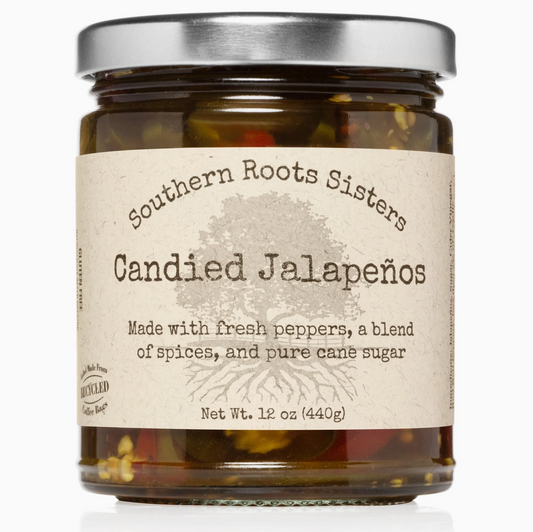 Southern Root Sisters: Candied Jalapeños