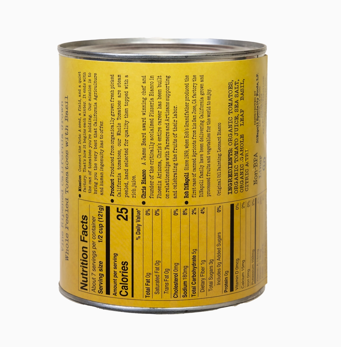 Bianco Dinapoli: Whole Peeled Tomatoes