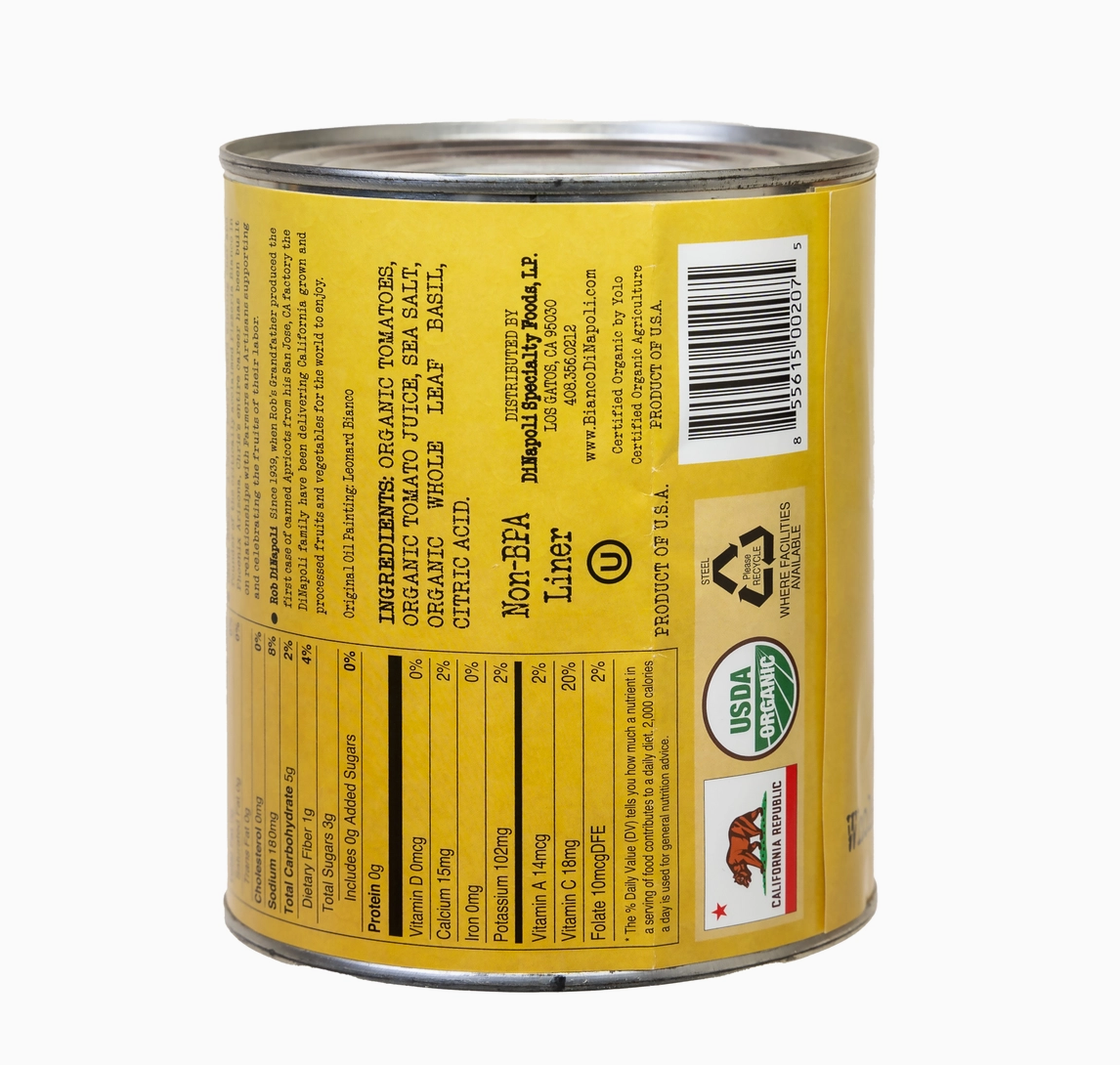 Bianco Dinapoli: Whole Peeled Tomatoes