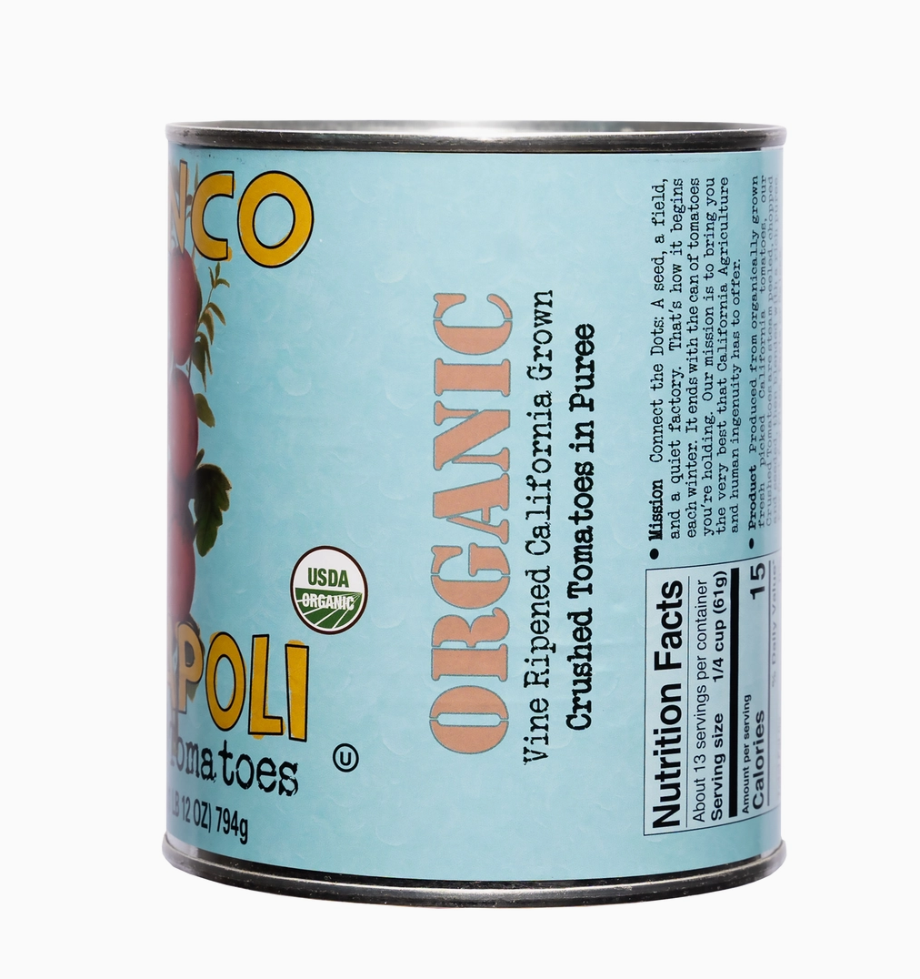 Bianco Dinapoli 28oz Organic Crush & Puree