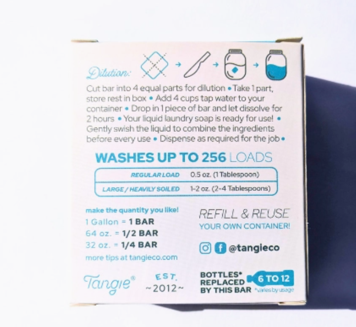 Laundry Concentrate Bar