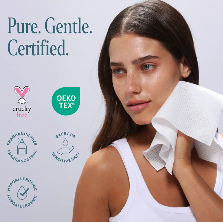 Cliganic: face towels