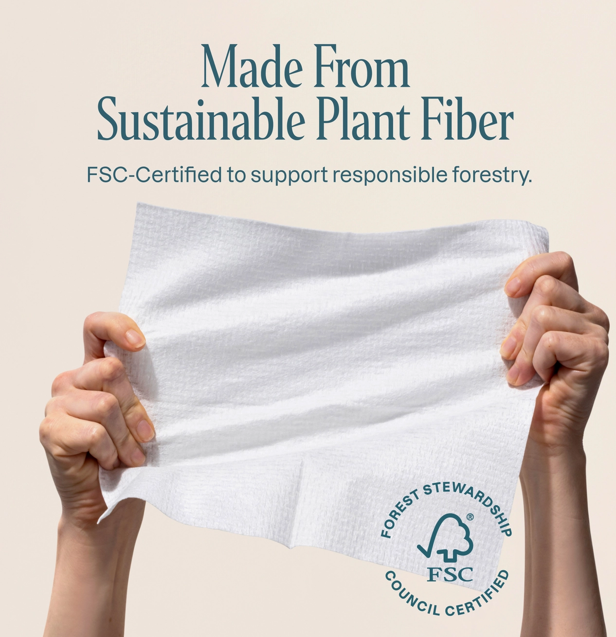 Cliganic: face towels