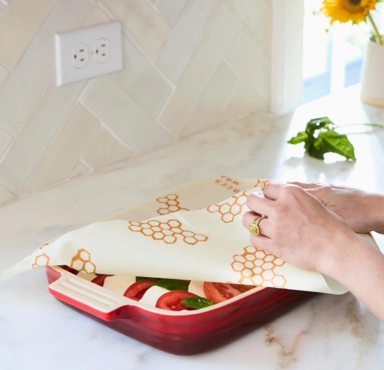 Bee’s Wrap: Assorted 3 Pack - Honeycomb Print