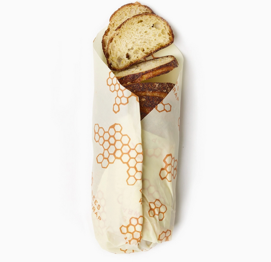 Bee’s Wrap: Bread Wrap - Honeycomb Print
