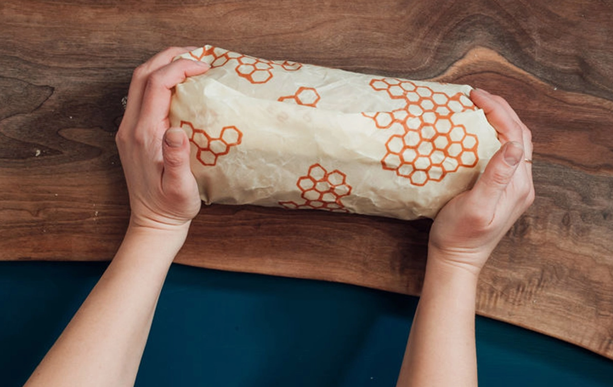 Bee’s Wrap: Bread Wrap - Honeycomb Print