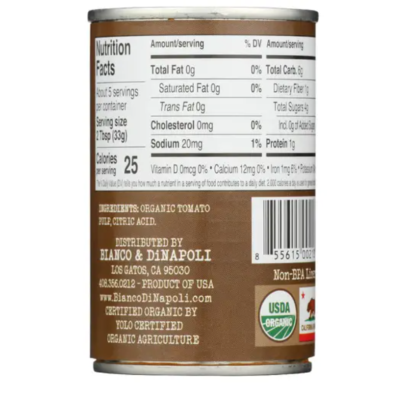 Bianco Dinapoli: Tomato Paste