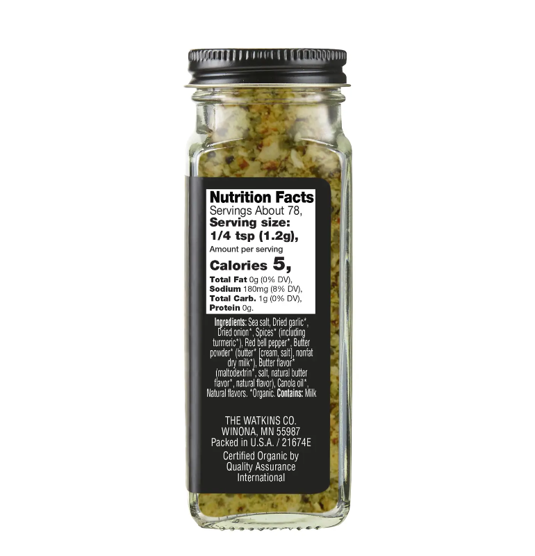 Watkins: Buttery Herb Seasoning