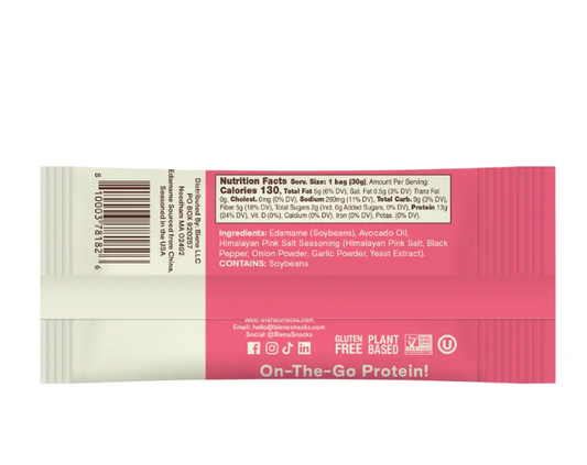 Biena Snacks Cripsy individual packets Edamame Snack packs